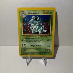 Pokemon Nidoqueen Jungle Holo Rare 7/64 Unlimited English 1999 90 HP WOTC Card - Image 1