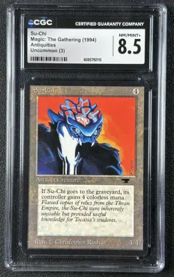 SU-CHI CGC 8.5 1994 MAGIC: THE GATHERING MTG ANTIQUITIES UNCOMMON 2115 - Image 1