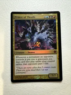 MTG FOIL Prince of Thralls Shards of Alara Magic the Gathering - Image 1
