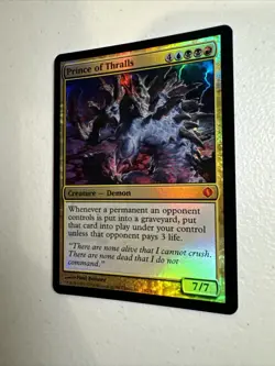 MTG FOIL Prince of Thralls Shards of Alara Magic the Gathering - Image 2