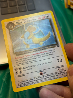 Dark Dragonite 22/82 - Team Rocket - Non Holo Pokemon TCG LP Card - Image 3