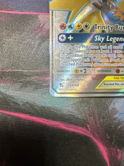 Pokemon TCG Moltres Zapdos Articuno GX Tag Team 66/68 Hidden Fates NM Condition - Image 5