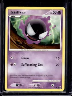 2009 Pokemon Platinum Arceus Gastly #64/99 - Image 1