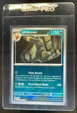 2025 Pokemon Prismatic Evolutions Umbreon Reverse Holo Poke Ball #059/131 - Image 1