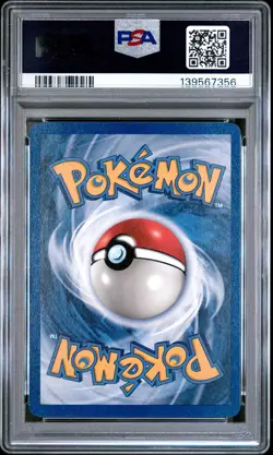 1999 POKEMON BASE SET UNLIMITED #1 ALAKAZAM-HOLO PSA 8 - Image 2