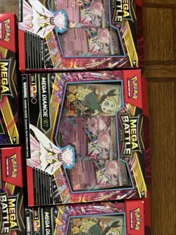 5x 2025 Pokemon Battle Decks With 2x Mega Gengar Ex & 3x Mega Diancie Ex Sealed - Image 3