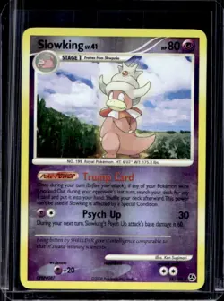 2008 Pokemon Diamond & Pearl Great Encounters Slowking Reverse Holo #28/106 - Image 1