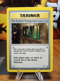 2000 Pokemon Gym Heroes The Rocket's Training Gym #104 - Image 1