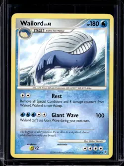 2009 Pokemon Platinum Supreme Victors Wailord #47/147 - Image 1
