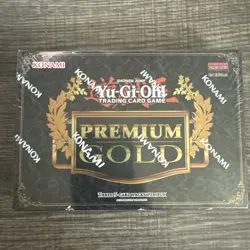 YuGiOh 1st ed Premium Gold Mini Box [3 Booster Packs] - Image 1