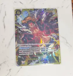 Monkey.D.Luffy( OP10-118 Parallel )Royal Blood set One Piece CCG SEC - Image 1
