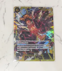 Monkey.D.Luffy( OP10-118 Parallel )Royal Blood set One Piece CCG SEC - Image 4