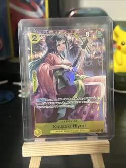 One Piece Kouzuki Hiyori (Alternate Art) OP06-106 Wings of the Captain Foil - Image 1