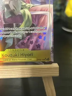 One Piece Kouzuki Hiyori (Alternate Art) OP06-106 Wings of the Captain Foil - Image 5