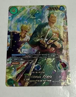 Roronoa Zoro PRB02-006 SP Alternate Art Azure Sea's Seven One Piece English - Image 1