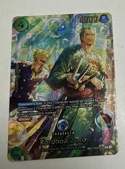 Roronoa Zoro PRB02-006 SP Alternate Art Azure Sea's Seven One Piece English - Image 5