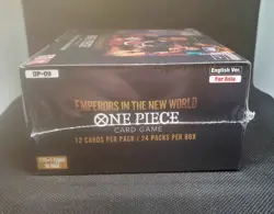 Emperors in the New World [OP-09] One Piece TCG Bandai Booster Box Factory Seal - Image 2