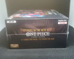 Emperors in the New World [OP-09] One Piece TCG Bandai Booster Box Factory Seal - Image 4