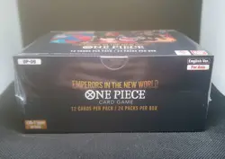 Emperors in the New World [OP-09] One Piece TCG Bandai Booster Box Factory Seal - Image 5