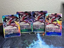 4x Playset ST17-004 Boa Hancock SR One Piece TCG ST17 Starter Deck English - Image 4