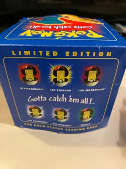 Pokemon Limited Edition Charizard 23K Gold-Plated Trading Card NEW (BURGER KING) - Image 5