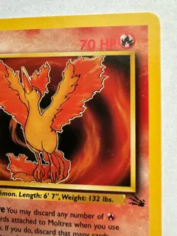Pokemon TCG Moltres 27/62 Fossil Non Holo Unlimited Rare WoTC 1999 NM - Image 4