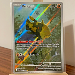 Relicanth - Illustration Rare - Temporal Forces - 173/162 - Pokemon TCG Card - Image 1