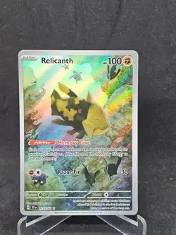 Pokemon Card Relicanth (173/162) Temporal Forces Illustration Rare Foil/Holo - Image 1