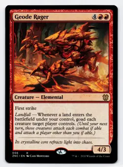 Geode Rager [006] ZNC Rare Non-Foil [MTG Card English] - Image 1
