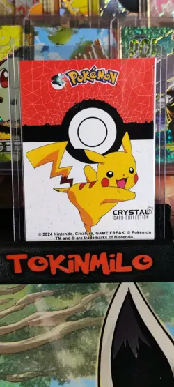 Bulbasaur #001 Stained Glass Holo Crystal Peru card - Image 2