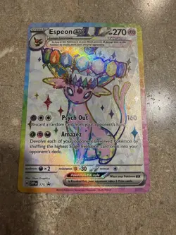 Espeon ex SVP175 Sv: Scarlet & Violet Promo Cards Holo - Image 1