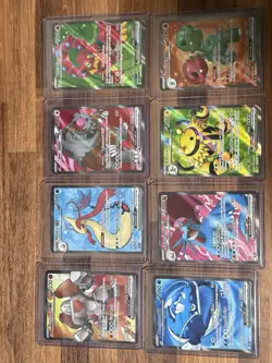 Pokemon TCG Holo Ultra Rare Full Art and Illustration Cards Near Mint - Image 1