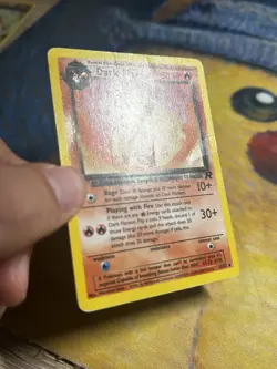 Dark Flareon 35/82 Uncommon Non Holo Team Rocket Pokemon Card HP - Image 4