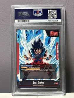 MINT 2024 Dragon Ball Super Fusion World Son Goku Alt Art PSA 10 #FB04-001 Card - Image 2