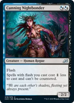 4x Cunning Nightbonder NM-Mint, English Ikoria: Lair of Behemoths MTG Magic - Image 1