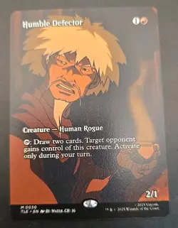 Humble Defector (Borderless) Avatar: The Last Airbender MTG Regular Near Mint - Image 1