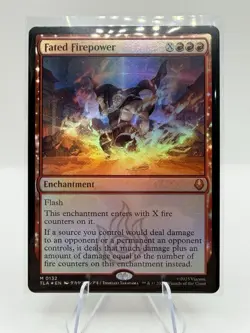 MTG Fated Firepower Avatar: The Last Airbender Foil Magic the Gathering - Image 1