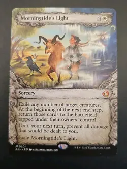 Morningtide's Light (Showcase) Lorwyn Eclipsed MTG Regular Near Mint - Image 1