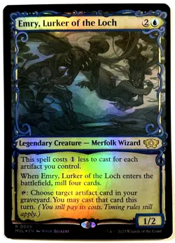 MTG Emry, Lurker of the Loch FOIL Multiverse Legends 09 NM pack fresh - Image 1