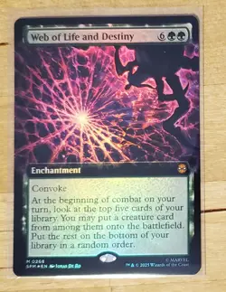 Web of Life and Destiny (Extended Art) Marvel's Spider-Man Foil - Image 1