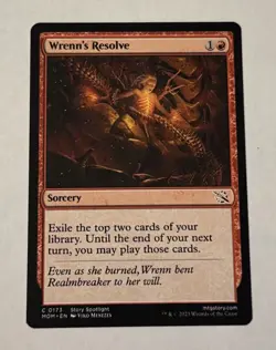 MTG WRENN'S RESOLVE - March of the Machine NM - Image 1