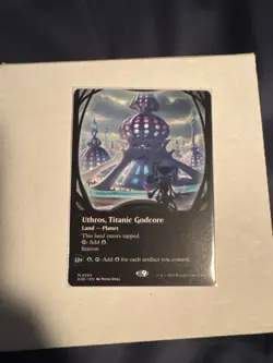 Uthros, Titanic Godcore (Borderless) Edge of Eternities Regular Magic the Gather - Image 1