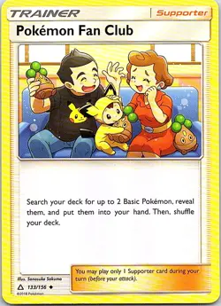 SM - Ultra Prism #133/156 Pokemon Fan Club - Image 1