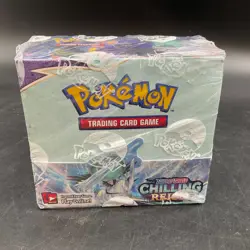 Pokemon TCG Sword & Shield Chilling Reign Booster Display Box Sealed - Image 1