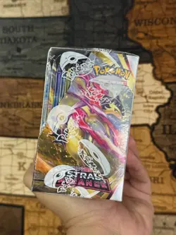 Pokemon TCG: Sword & Shield Astral Radiance Booster Box With Stock X stamp - Image 3