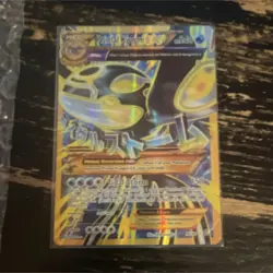 Pokemon Primal Kyogre EX Ultra Rare Full Art Holo XY Ancient Origins 96/98 - Image 1