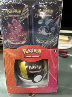 Pokemon TCG Paldean Fates Sam’s Club Exclusive 3 Tin Pack - Factory Sealed - Image 1