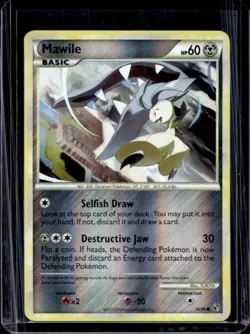 2010 Pokemon HeartGold & SoulSilver Undaunted Mawile Reverse Holo #56/90 - Image 1
