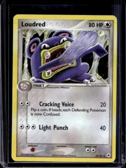 2004 Pokemon EX Hidden Legends Loudred #39/101 - Image 1