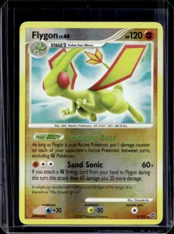 2007 Pokemon Diamond & Pearl Secret Wonders Flygon Reverse Holo #5/132 - Image 1